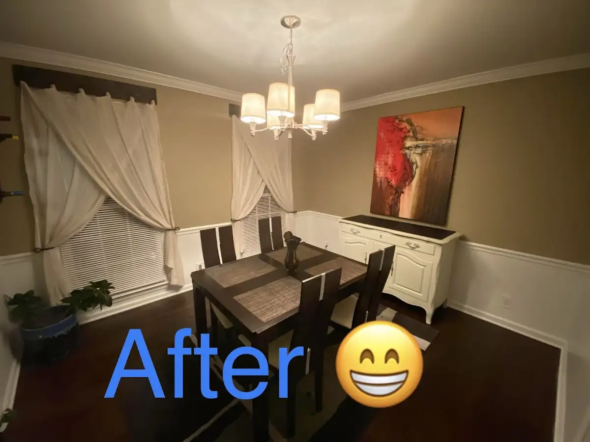 Professional dining room restoration after water damage in Cedar Falls